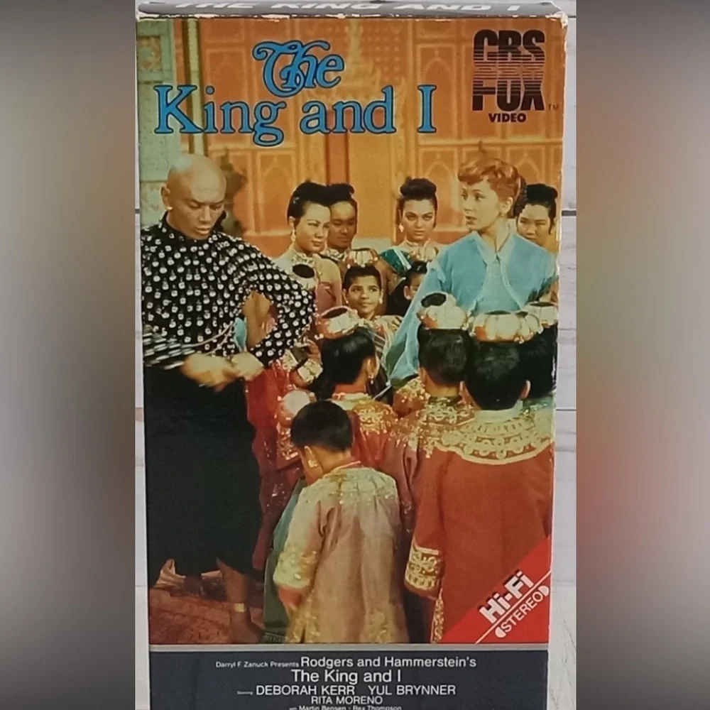 The King and I (1956) VHS Tape